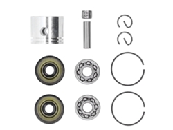 Kit De Cojinetes De Pistón Y Cigüeñal Para Accesorios De Motosierra Poulan 220 221 260 1950 2150 2250 2450 2550