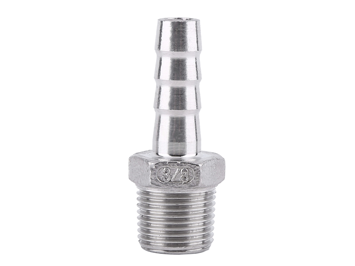 2026velora-conector De Manguera Con Barbijo De Roscado Masculino Para Reparación (3/8"x10mm)