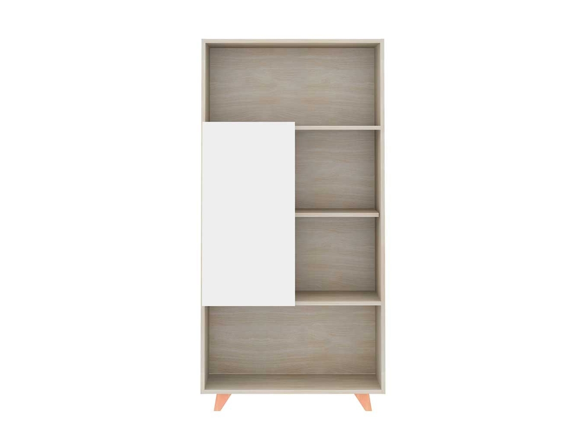 Estantería Pino Roau MOMMA HOME (Roble - Aglomerado -70 x 141,5x 313 cm )