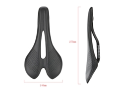 Sillín ligero de fibra de carbono para bicicletas de carretera