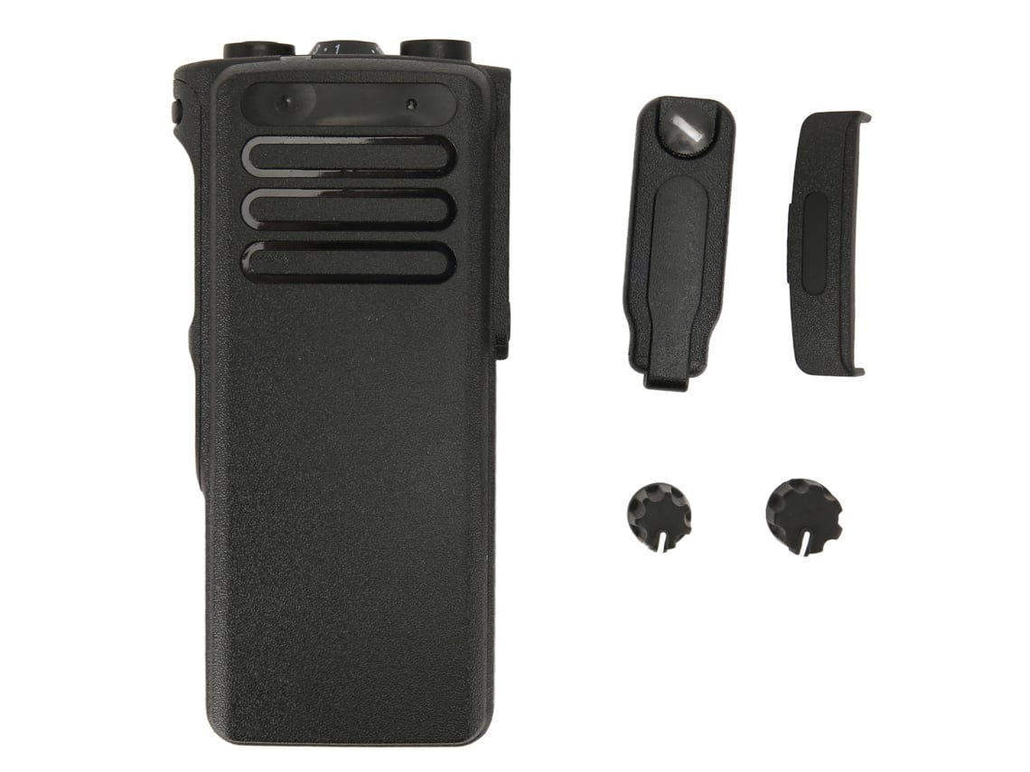 Capa de Reparo para Rádio Walkie-Talkie Motorola XPR7350 DP4400 DGP8050 - Carcaça de Substituição em Plástico Rígido