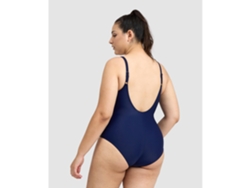 Bañador de Mujer para Natación ARENA Pieza Imprint Azul (1X)