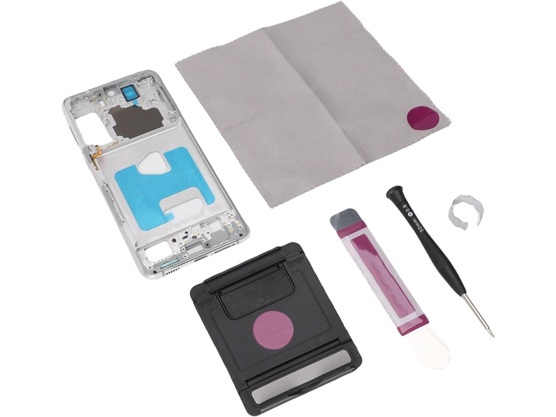 Marco Central Biselado Para S21 Plus – Funda Metálica De Alta Calidad Para Teléfono