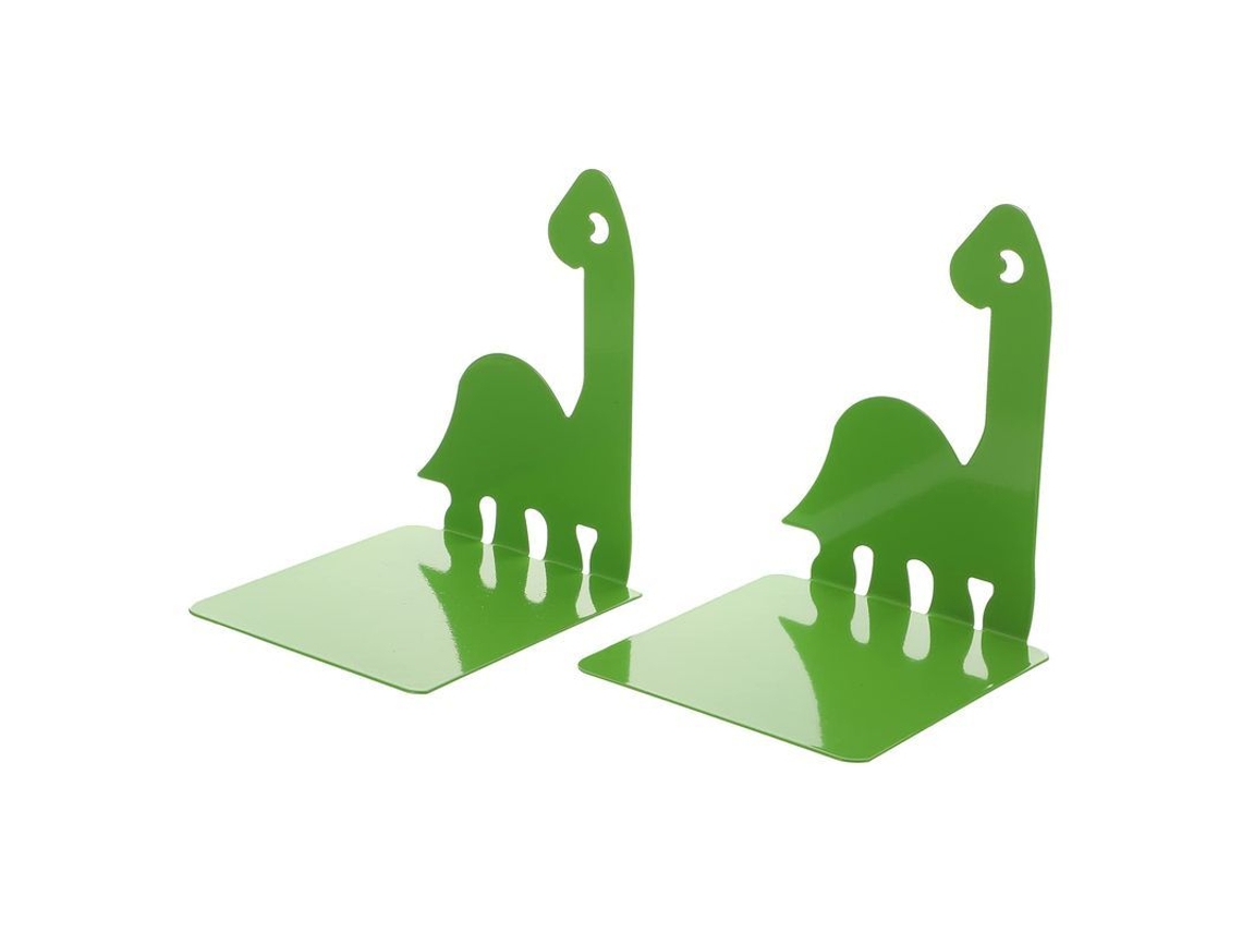 2026rebe-2 Piezas Soporte De Libros Dinosaurio De Metal Decorativo Organizador De Estantería Para Hogar Y Oficina
