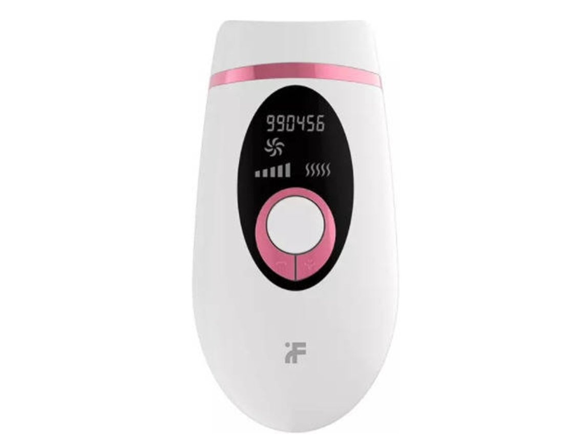 Depiladora de luz pulsada YIZHOOD Dlp333 rosa
