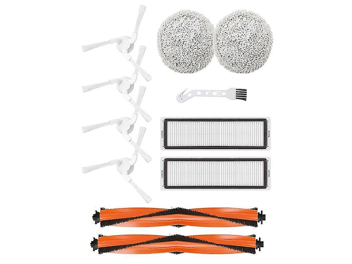11 piezas compatibles con el filtro principal del cepillo lateral Xiaomi Mijia Mop Pro Stytj06zhm