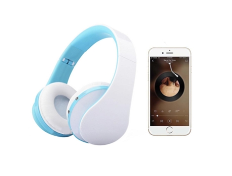 Auriculares Bluetooth YDCY Auricular inalámbrico sobre la oreja con micrófono Plegable y liviano Modo Mp3 y radio FM para teléfonos celulares Lapto...
