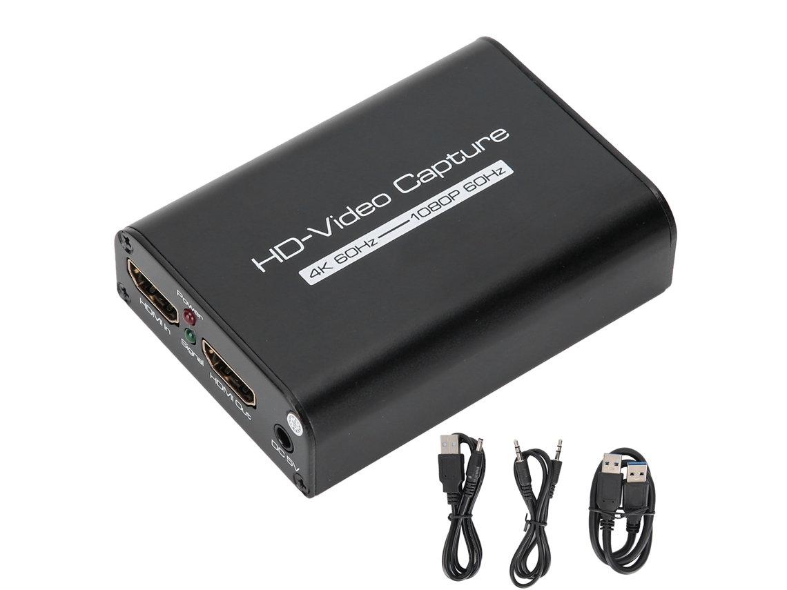 Tarjeta De Captura De Vídeo Hdmi 4k Para Grabación En Bucle Usb 3.0 De Alta Definición