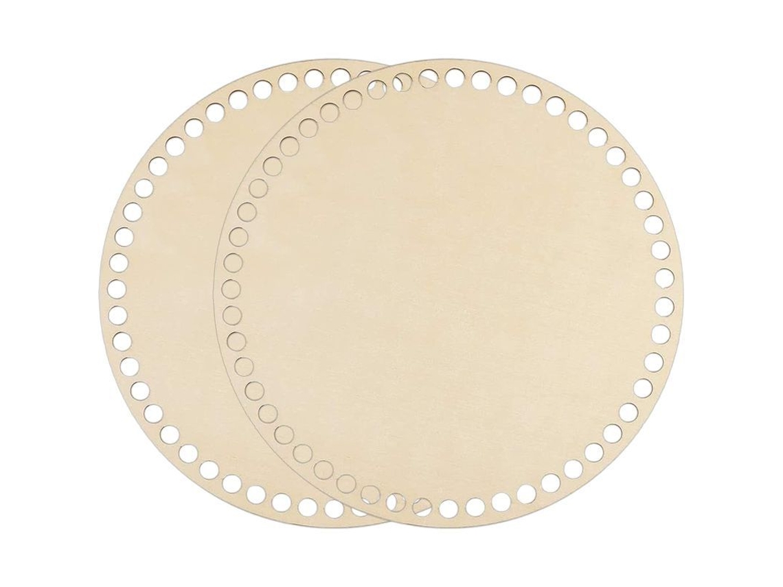 2026-47105-bases De Madera Para Canastos Tejidos 2 Piezas Redondas Fondos De Canasto Diy