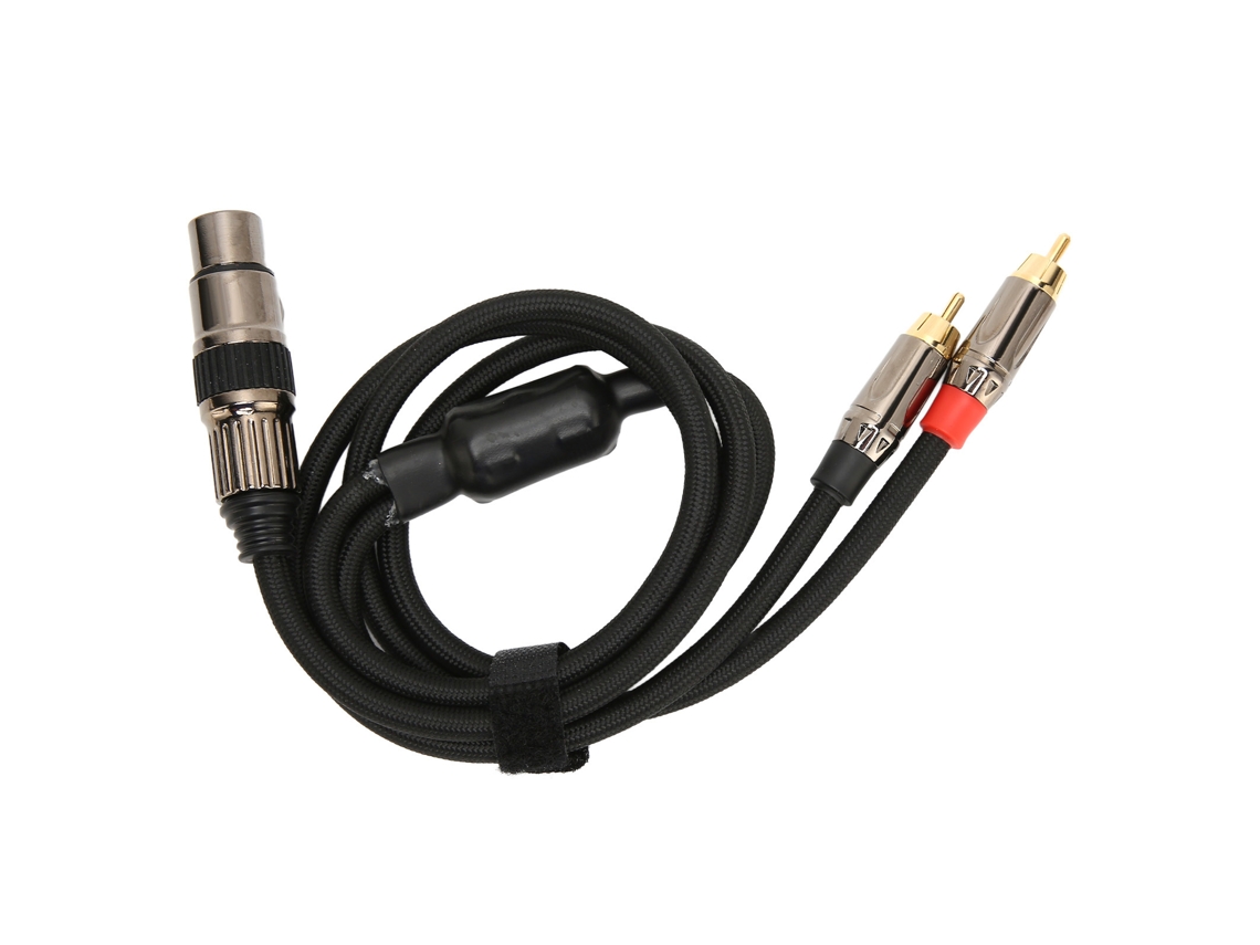 Cable Divisor En Y Con Conectores Xlr Hembra A Rca Macho, 1 M
