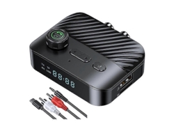 Receptor y transmisor estéreo Bluetooth 5.3 de Rosewell con pantalla LED