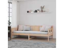 Sofá Cama Individual Lovely Home Marrón (90x190)