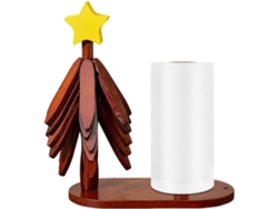 Juego Salvamanteles Madera Natural: Portavasos Aislado Plegable, Soporte Alfombrilla Absorbente