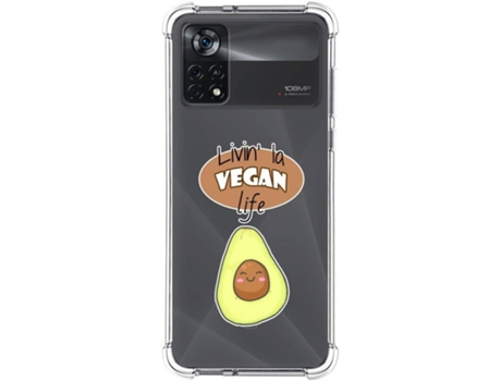 Carcasa para Xiaomi Poco X4 Pro 5G TUMUNDOSMARTPHONE Dibujos Antigolpes Vegan Life Multicolor