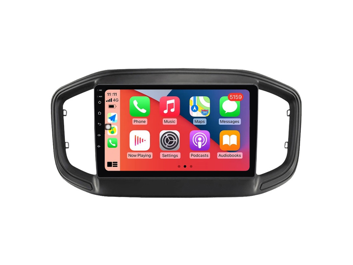 Coche Radio Android Auto Autoradio 8GB RAM 128G ROM CarPlay Navegación GPS Pantalla Táctil RoverOne para Fiat Strada 2020 2021 2022 
