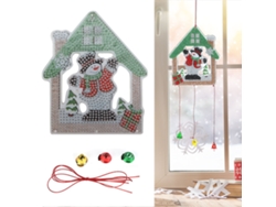 Kit De Pintura De Diamantes De Imitación Para Crear Un Bonito Colgante Navideño Para La Decoración Del Hogar - Relajante