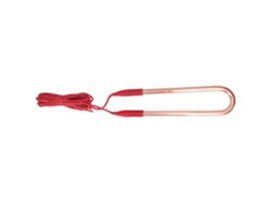 Tubo Calefactor Eléctrico De Latón De 220 V Y 2 Kw, En Forma De U, Con Cable Antiexplosivo De 115 Cm.