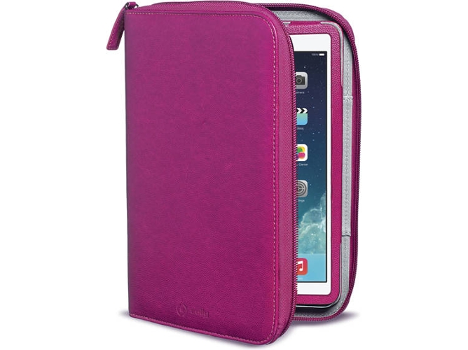 Funda iPad CELLY ORGANIZER2502 Rosa