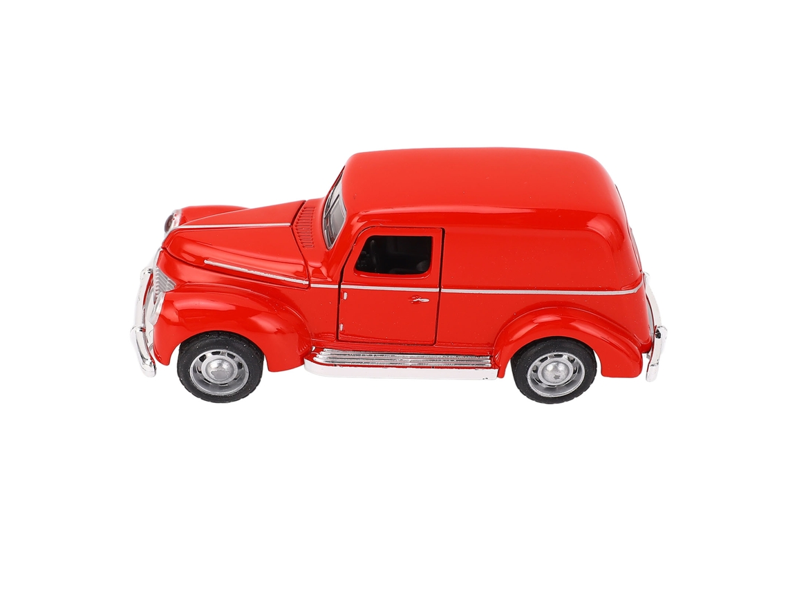 Ats-modelo De Coche Clásico De Aleación Para Niños, Alta Simulación, Vintage, Coleccionable, Regalo Rojo