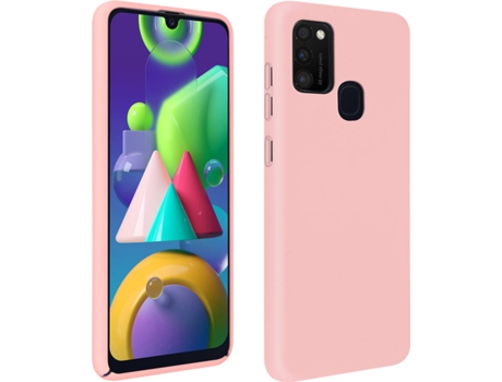 Carcasa Samsung Galaxy M21/M31/M30s AVIZAR Semirrígida Mate Rosa