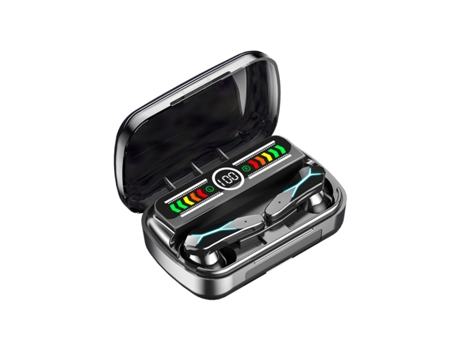 Auriculares Bluetooth True Wireless KARMADALE m12 Pantalla a color Negro Venta al por mayor Gran capacidad Inalámbrico Tws Nuevo producto F9 Cara s...