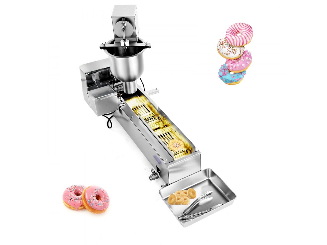 Máquina Automática Y Profesional De Donuts En Acero Inoxidable Con Alta Producción Tekmaquinas