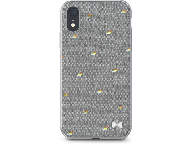 Funda iPhone XR MOSHI Vesta Gris