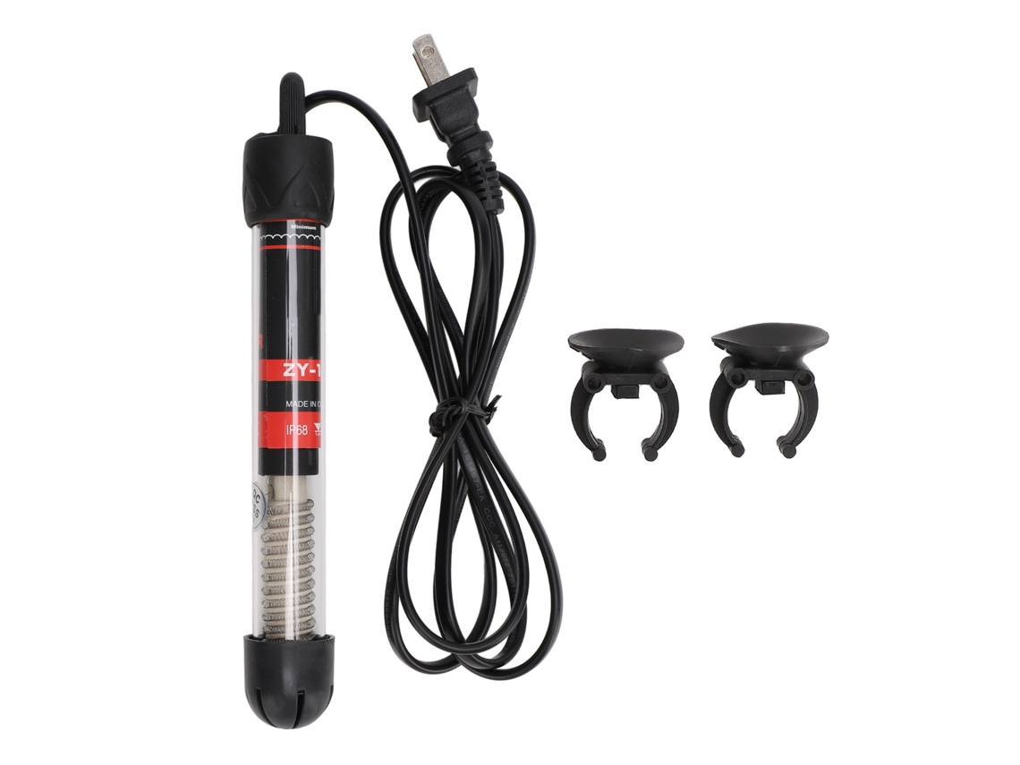 Calentador Sumergible Para Acuario Con Termostato Automático, De Vidrio, Para Peces, Agua Salada Y Agua Dulce.