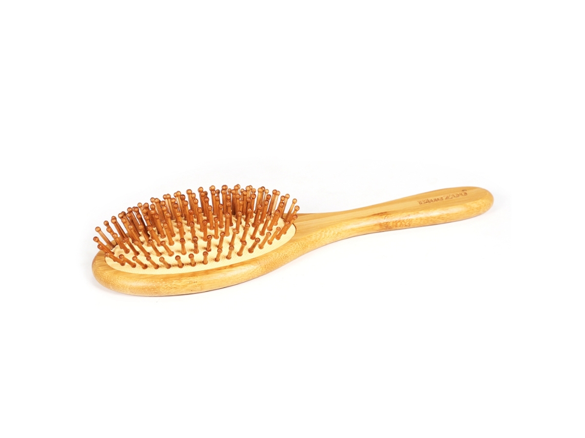 Kit De Peine De Madera Antiestático Con Masaje Para Cabello Y Scalp - Herramientas De Masaje Capilar Para Mujeres Y Damas