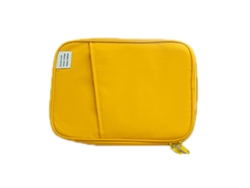 Bolsa De Almacenamiento Para Tableta Portátil De Metal Con Cremalleras Dobles De Algodón Fashion 11 Pulgadas