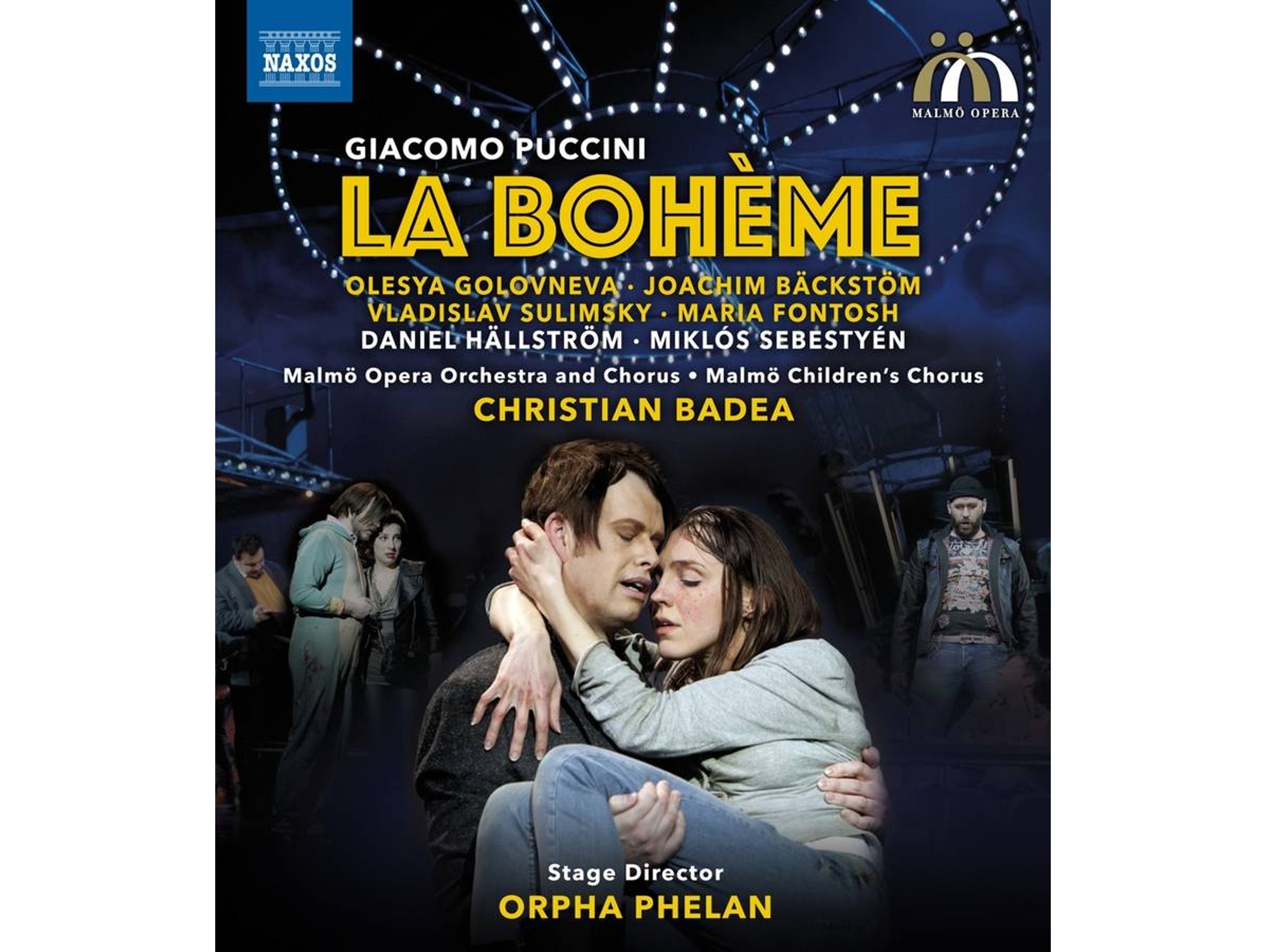 Blu-ray Video Golovneva/Bäckström/Sulimsky/Badea/Malmö Opera - La Boheme (1 CDs)