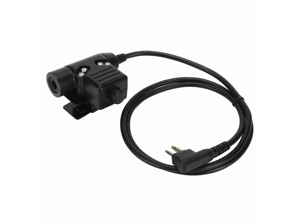 Adaptador U94 Ptt De 2 Pines Con Conector Doble, Resistente Al Agua, Para Motorola Sv10 Sv11 Sv11d Sv21