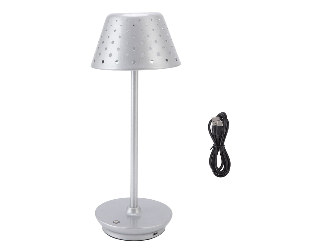 Lámpara De Escritorio Led Diseño Retro Sencillo, Inalámbrica, Con Atenuación Continua Y Control Táct