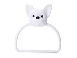 Anillo Toallero De Pared Con Pegatinas Que No Dejan Marcas, Diseño De Dibujos Animados Para Cocina, Baño, Perro