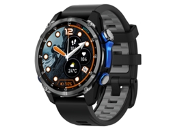 Reloj Inteligente H350pro Con Gps Pantalla Amoled Bluetooth Y Funci贸n Llamada Para Deportes Al Aire Libre Negro