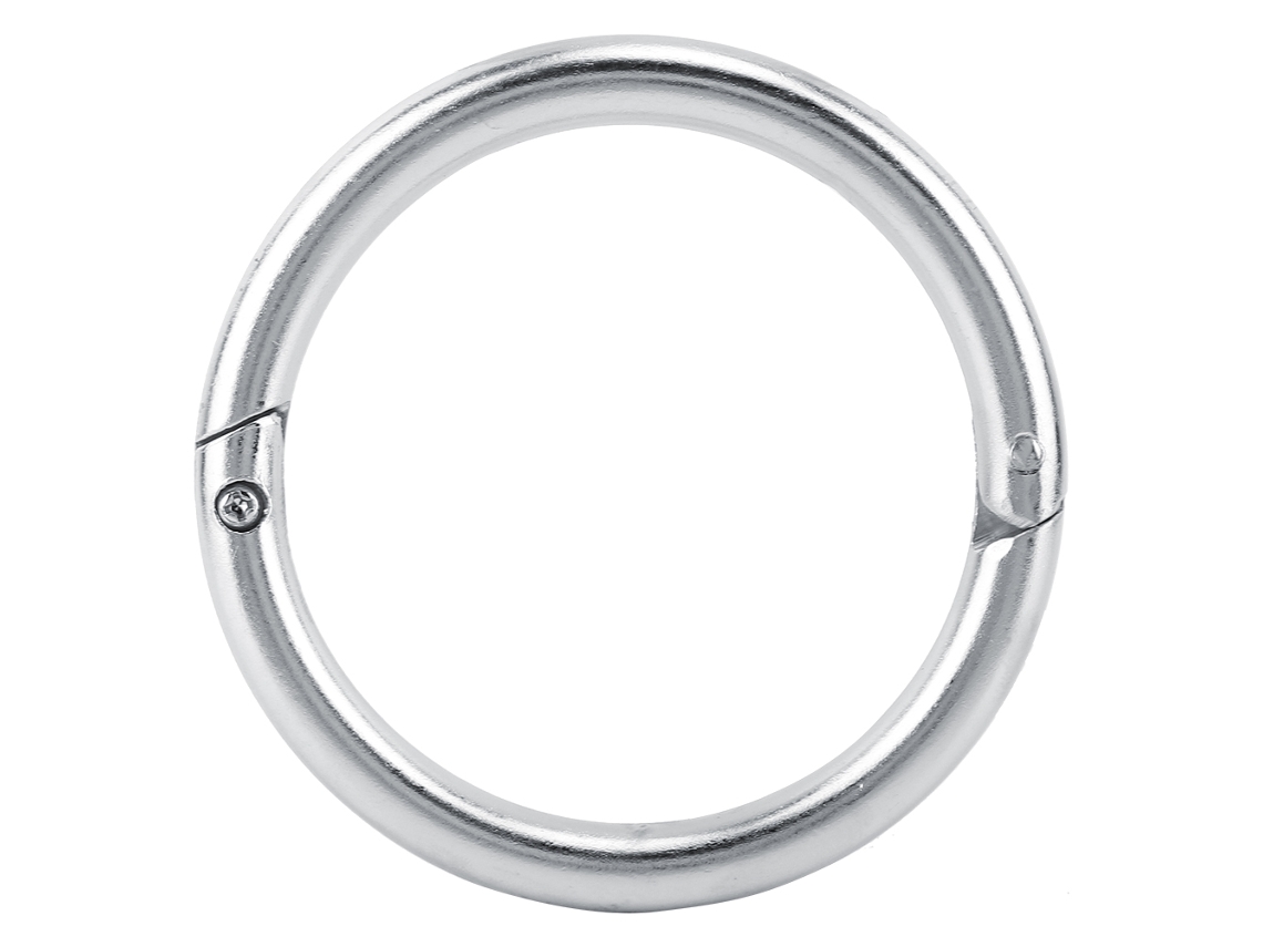 Anillo nasal de acero inoxidable para ganado, sistema de retención automático con cerradura para la gestión de granjas, resistente a la corrosión y a la intemperie.