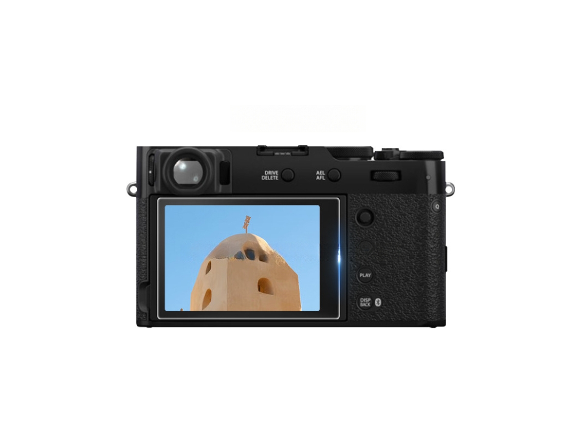 Protector de pantalla para Fujifilm X100 Vi Air Transparency, película protectora de vidrio templado para cámaras CUICH (paquete de 3)