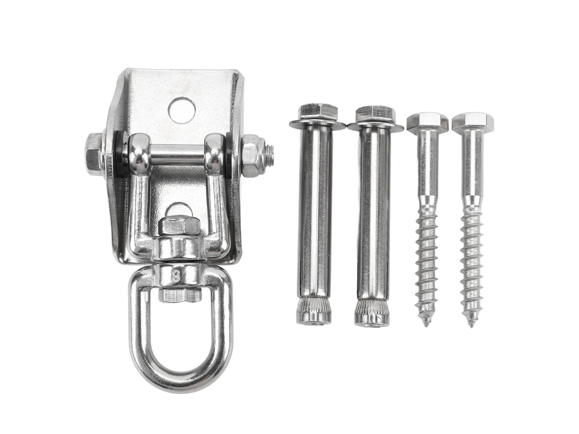 Soporte Giratorio De Acero Inoxidable De 360 Grados Para Columpios Con Capacidad Para 1000 Libras, Ideal Para Parques Infantiles, Gimnasia, Hamacas Y Sillas.