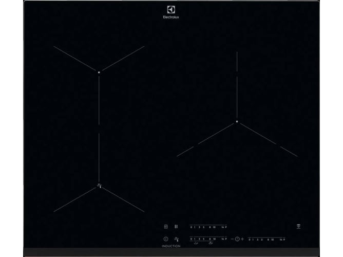 Placa de Inducción ELECTROLUX EIF61342 (Eléctrica - 59 cm - Negro)