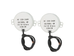 2 Piezas De Motor Eléctrico Sincrónico Ac 220-240v 15-18rpm 4w Dirección Ccw/cw Piezas De Transmisión