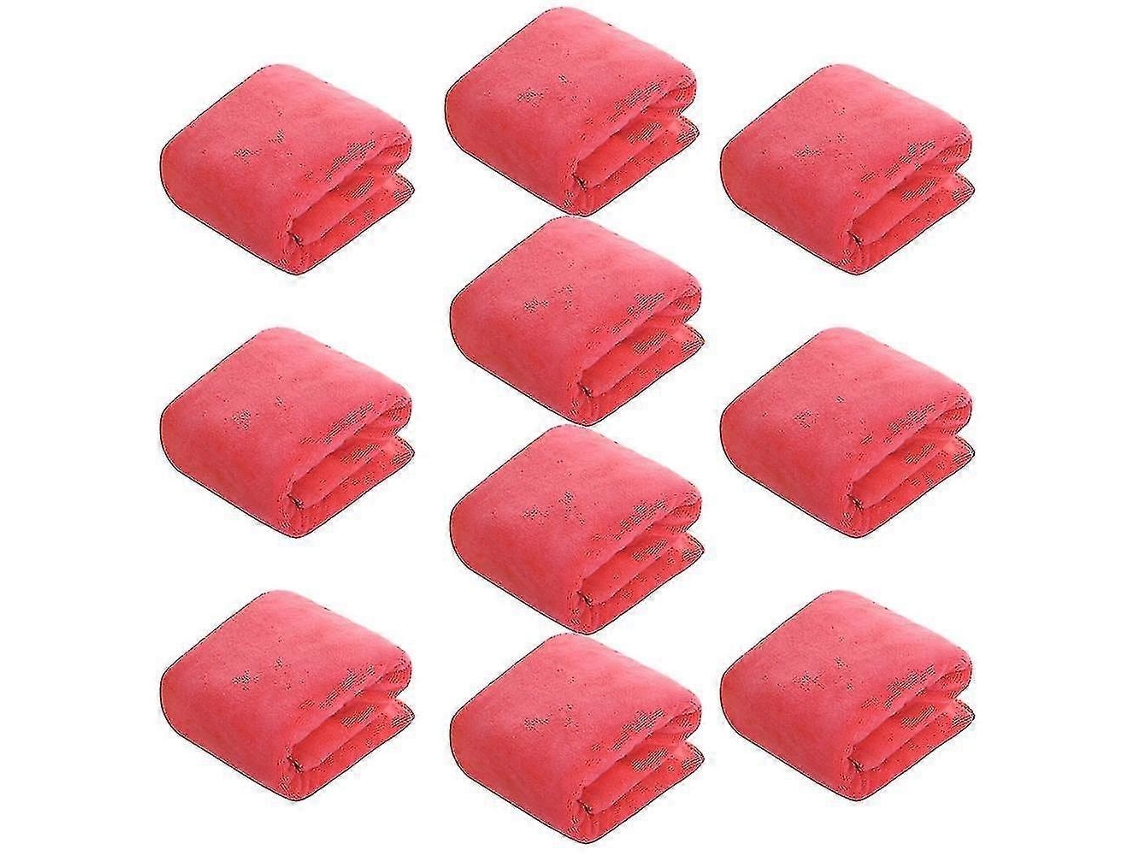 Toallas de peluquería (paquete de 10) de secado rápido para cabello, manos y rostro, para usar en casa, salón, spa y barbería - Rosewell