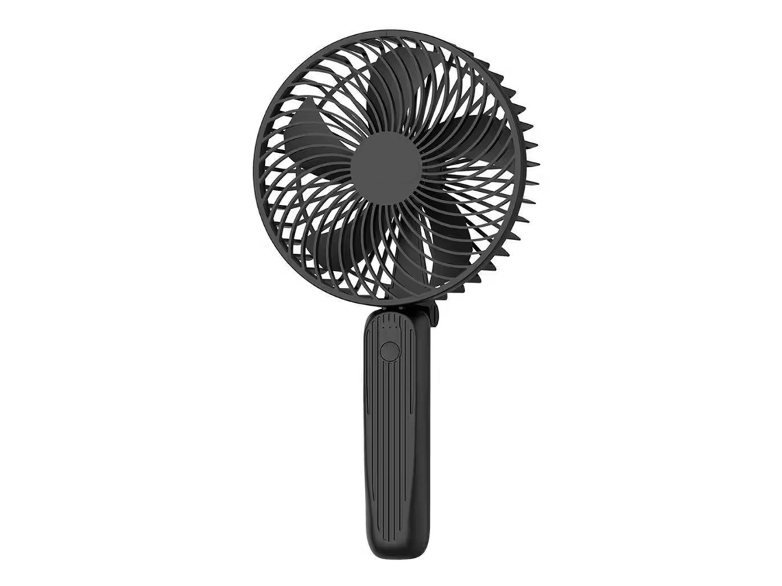 Ventilador portátil recargable BRILVIBERA de 10000 mAh, potente e ideal para acampar y actividades al aire libre.