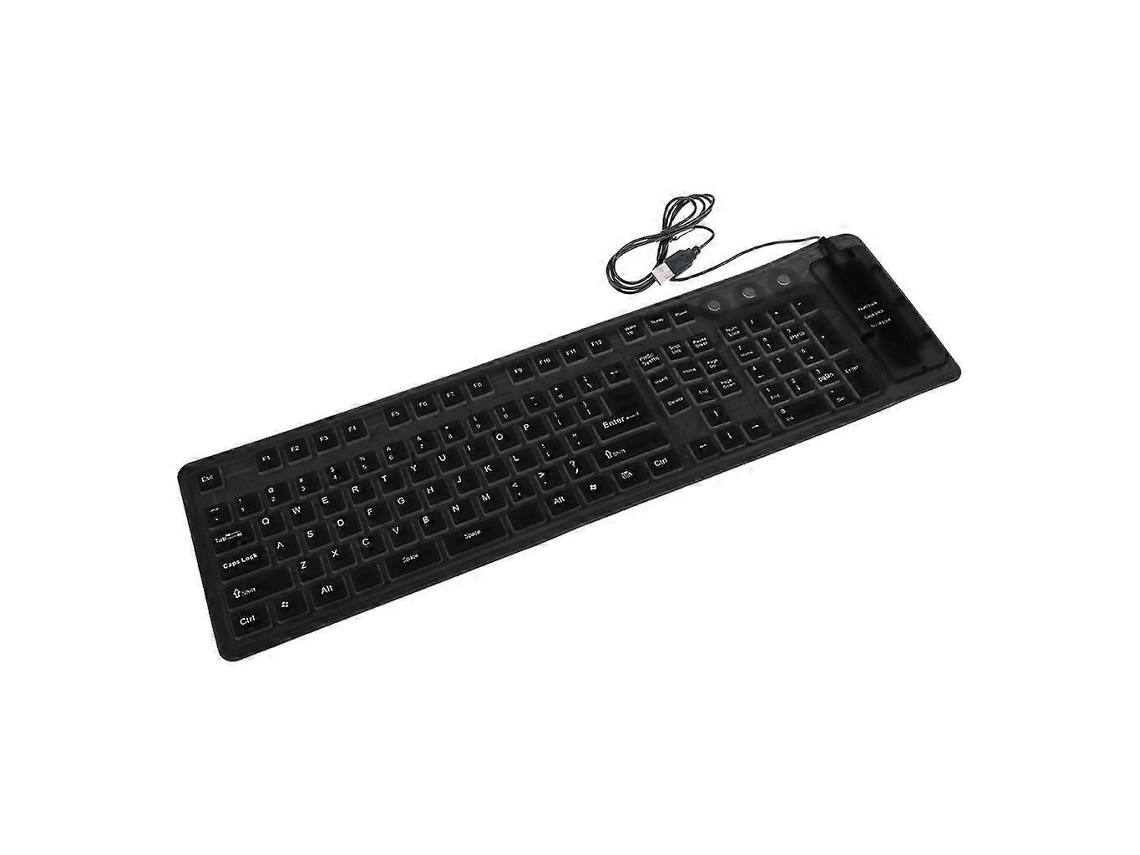 Teclado de fácil limpieza para adolescentes: Regalo para amigos. Teclado portátil ligero ELECTVAULT1