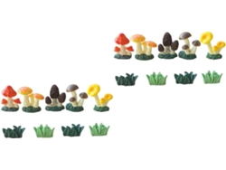 Juegos Adornos Setas Artificiales Para Jardín, Decoración Accesorios Estatua Seta,