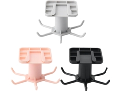 Juego de 3 ganchos giratorios para cocina y baño, colores surtidos. Gokoco