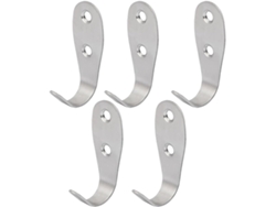 Gancho de pared para toallas, abrigos y bufandas, 5 piezas CHABERLU (C1870e58f491172c076cb50d38b4f96c)