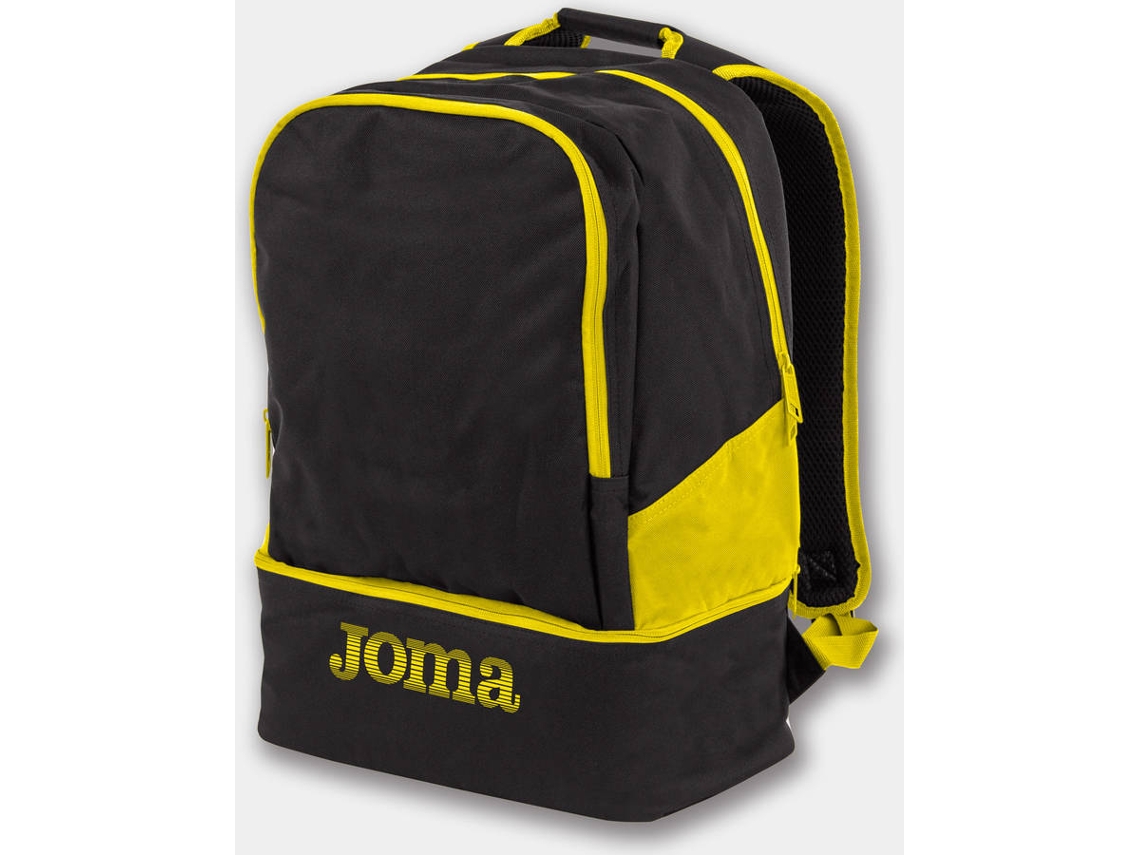 Mochila JOMA Estadio III Negro, Amarillo (TU)
