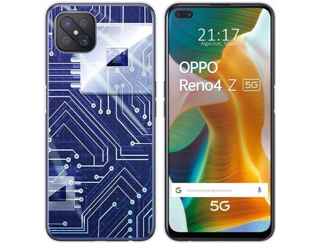 Carcasa Oppo Reno 4Z 5G TUMUNDOSMARTPHONE Circuito Multicolor