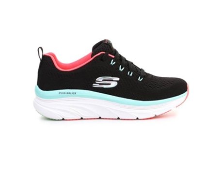 Zapatillas Deportivas SKECHERS Dlux Walker (Negro - Material Sintético- 40)