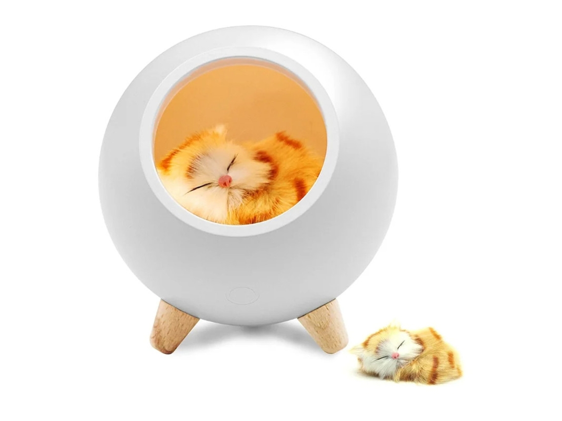 Decoración de habitación de niña, luz de noche de gato para dormitorio, regalos para esposas, mamás y adolescentes, lindo regalo de casa de gato, Bestvite